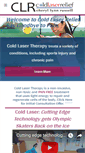 Mobile Screenshot of coldlaserrelief.com